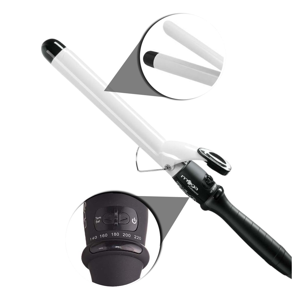 MEGA MODELADOR SIZE LONGO 32MM 220°C BIVOLT - Teruya - Cosméticos
