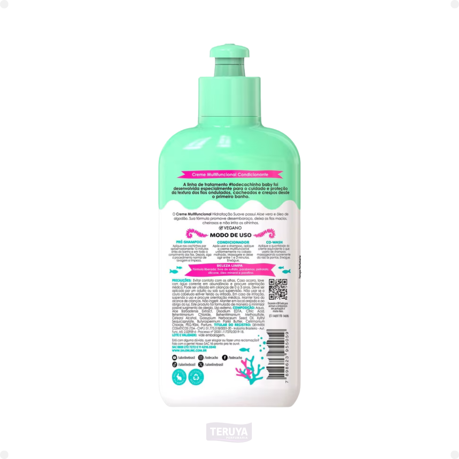 SALON LINE #TODECACHINHO MOLINHAS KIDS ATIVADOR DE CACHOS 300ML