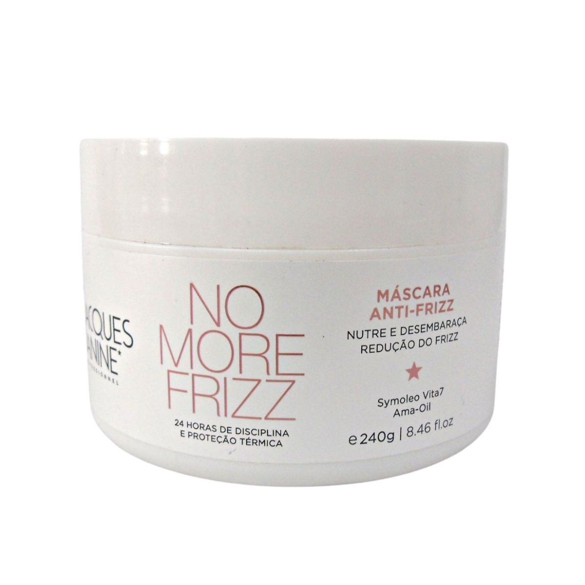 Kit Jacques Janine No More Frizz: Shampoo, Condicionador, Máscara
