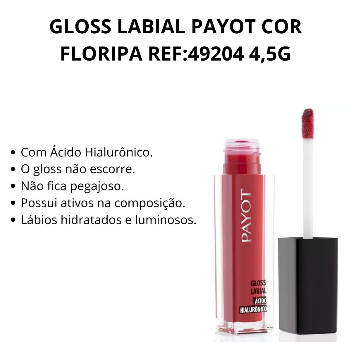 GLOSS LABIAL PAYOT COR FLORIPA REF:49204 4,5G - Teruya