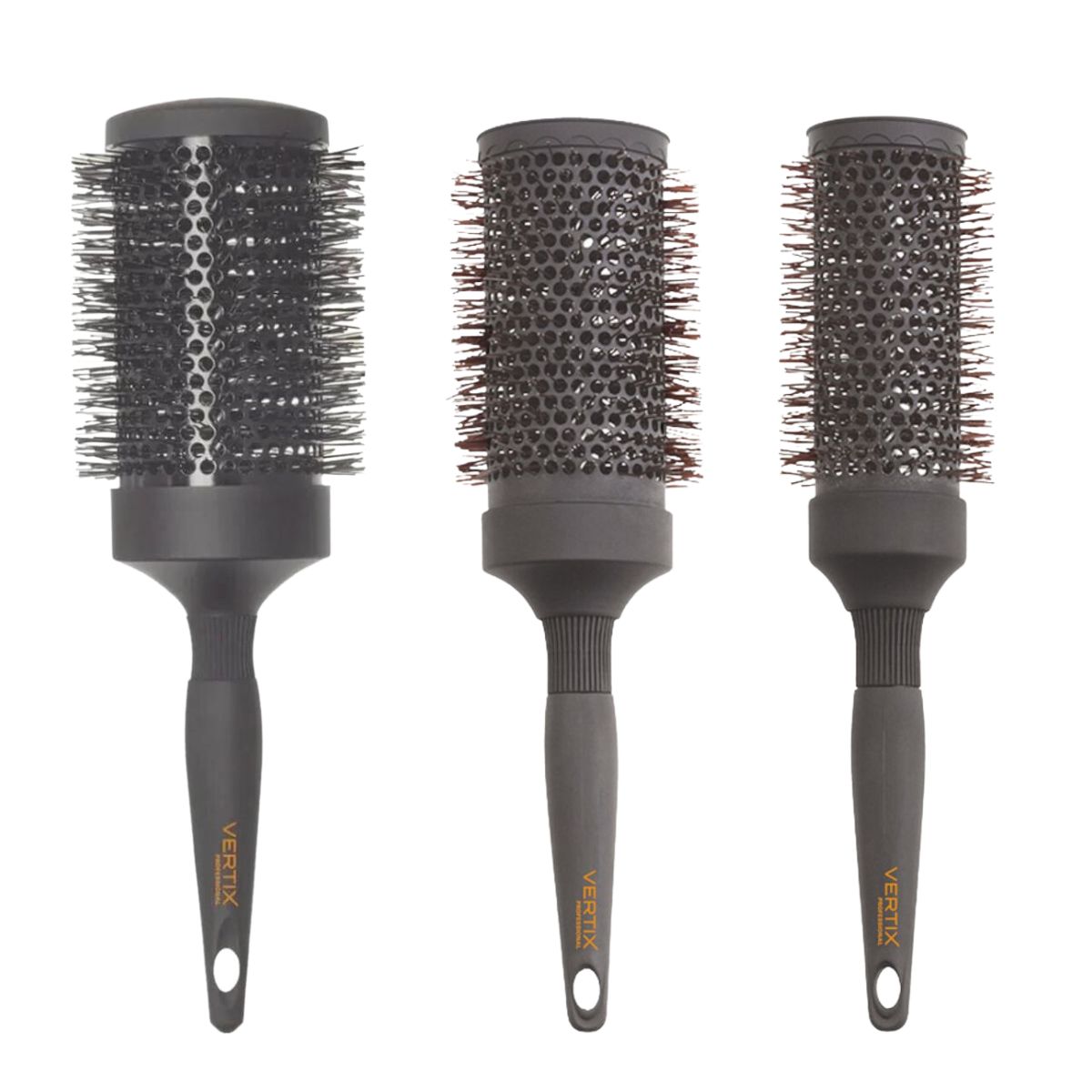 KIT ESCOVAS NANO SILVER HOT ION VERTIX C/7 - Teruya - Cosméticos e