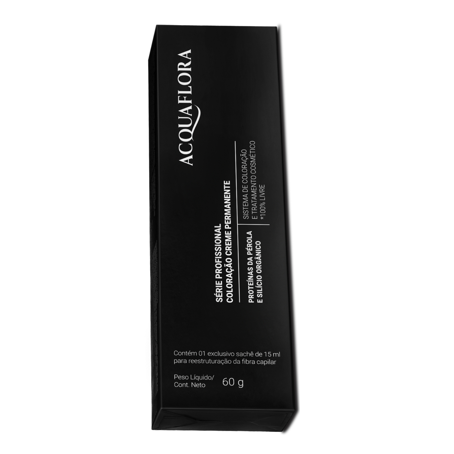 Coloração Acquaflora 8.0 60g + Água Oxigenada 20 Volumes 90ml
