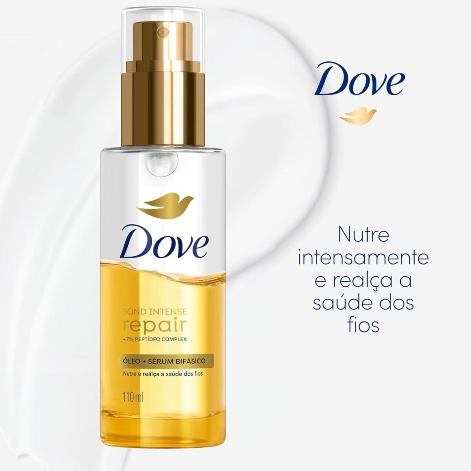 Kit Dove Bond Intense Repair: 2 Óleos Capilares Sérum Bifásico