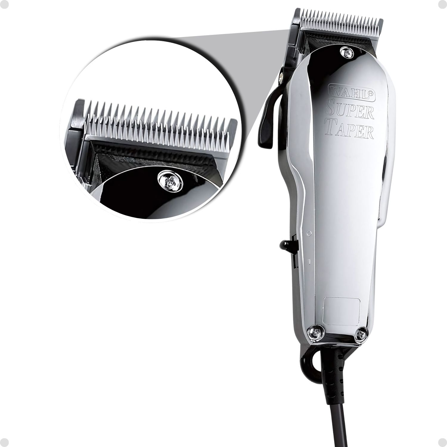 Máquina De Corte Wahl Classic Series Super Taper Chrome 127v