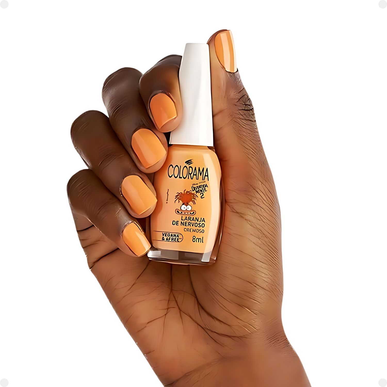 Esmalte Cremoso Colorama Divertidamente 2 Laranja de Nervoso 8ml ...