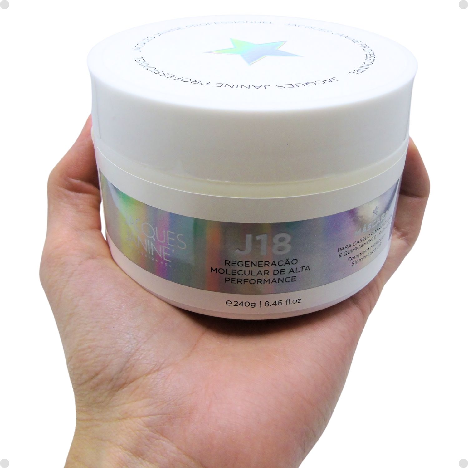 Máscara jacques Janine J18 Regeneração Molecular 240g - Teruya
