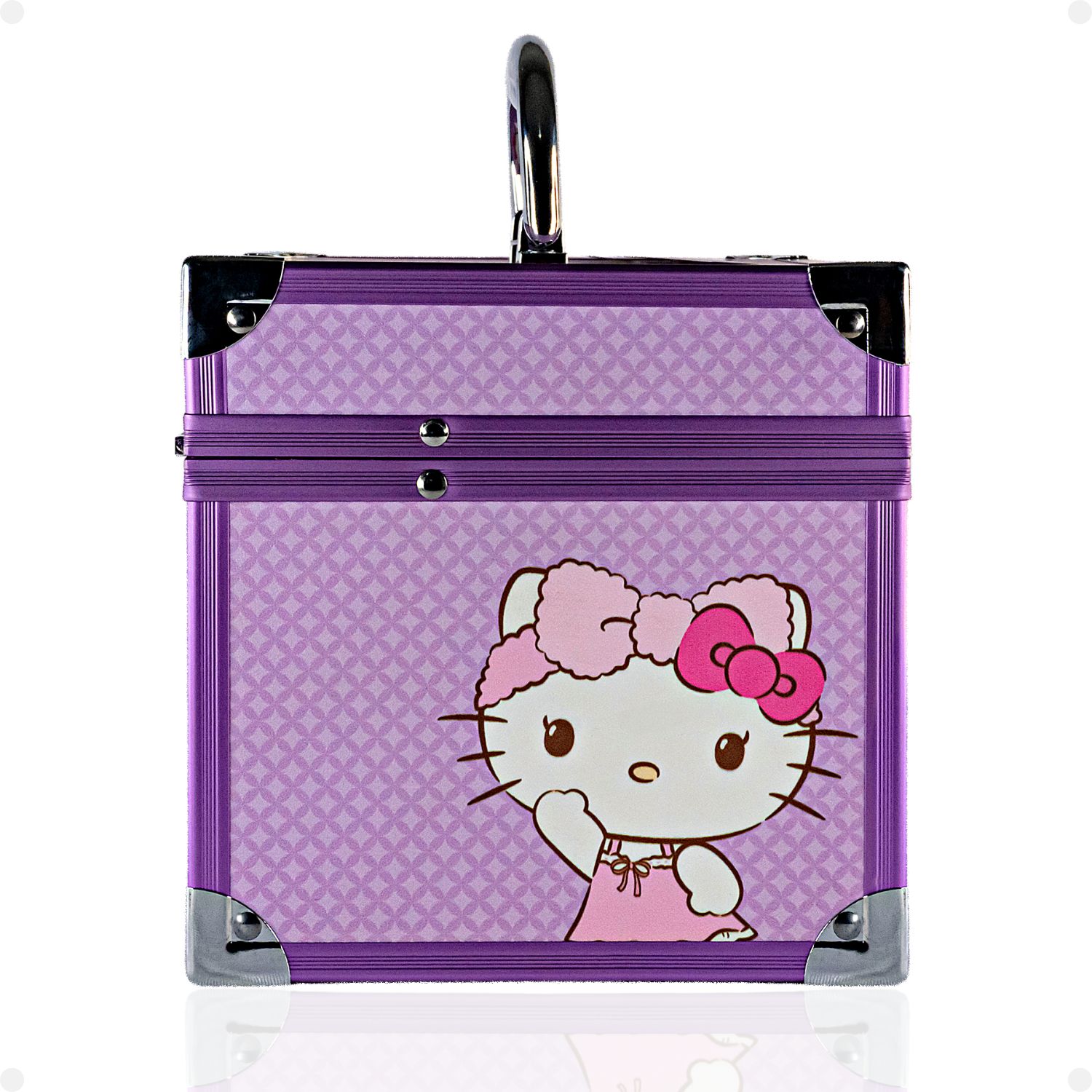 Maleta Estampada Hello Kitty by Klass Vough Lilás Dbhk-01l