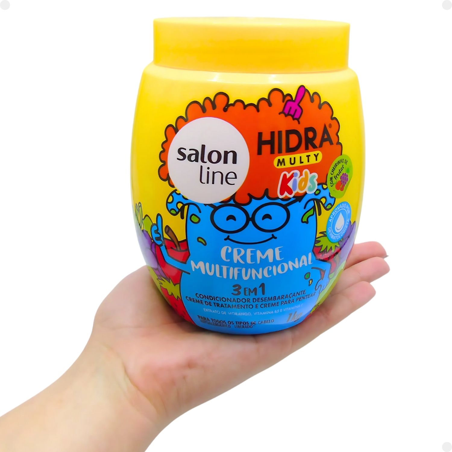 Creme Multifuncional 3 em 1 Salon Line Kids Hidra Multy 1Kg