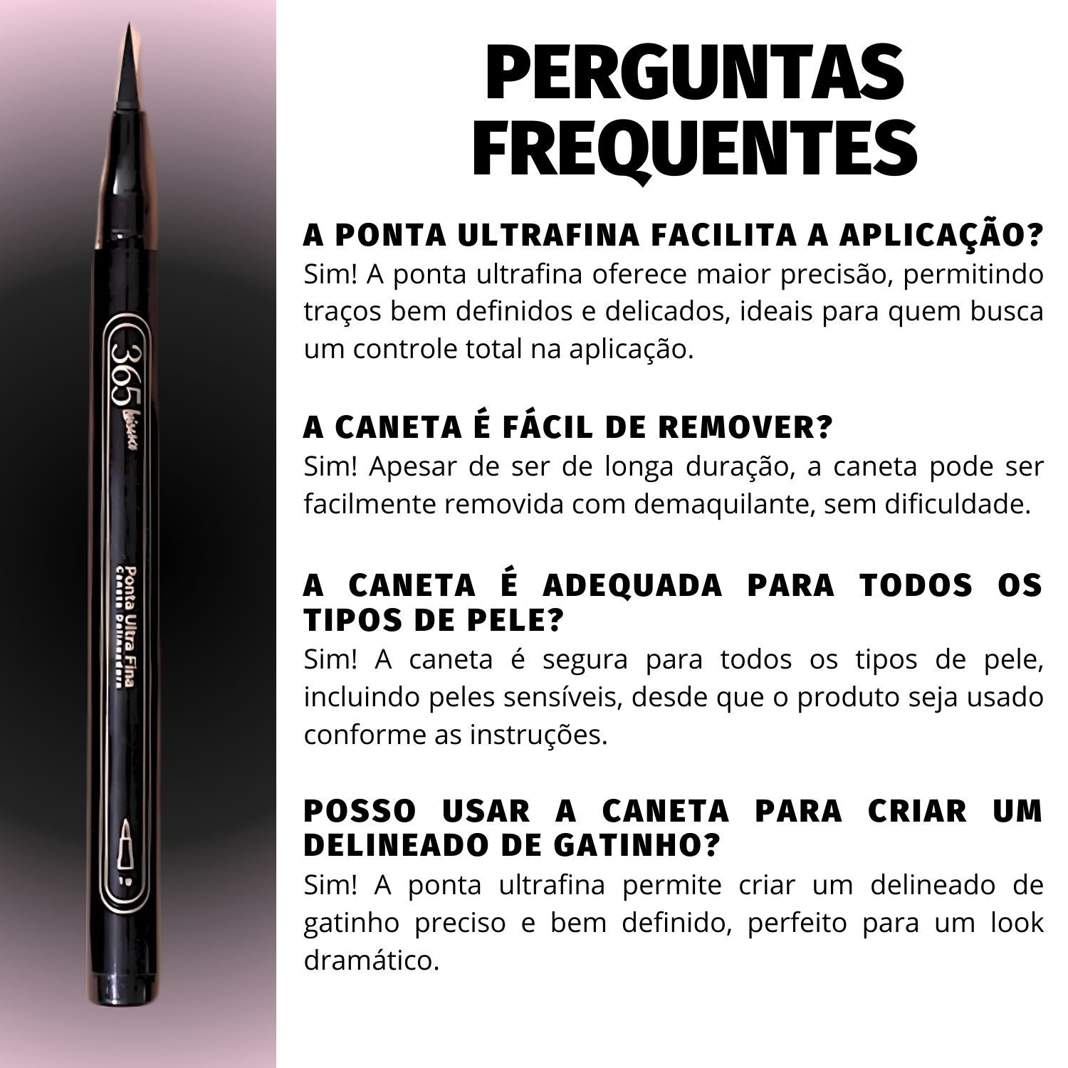 Caneta Delineadora Luisance 365 Ponta Ultra Fina Preto L17001