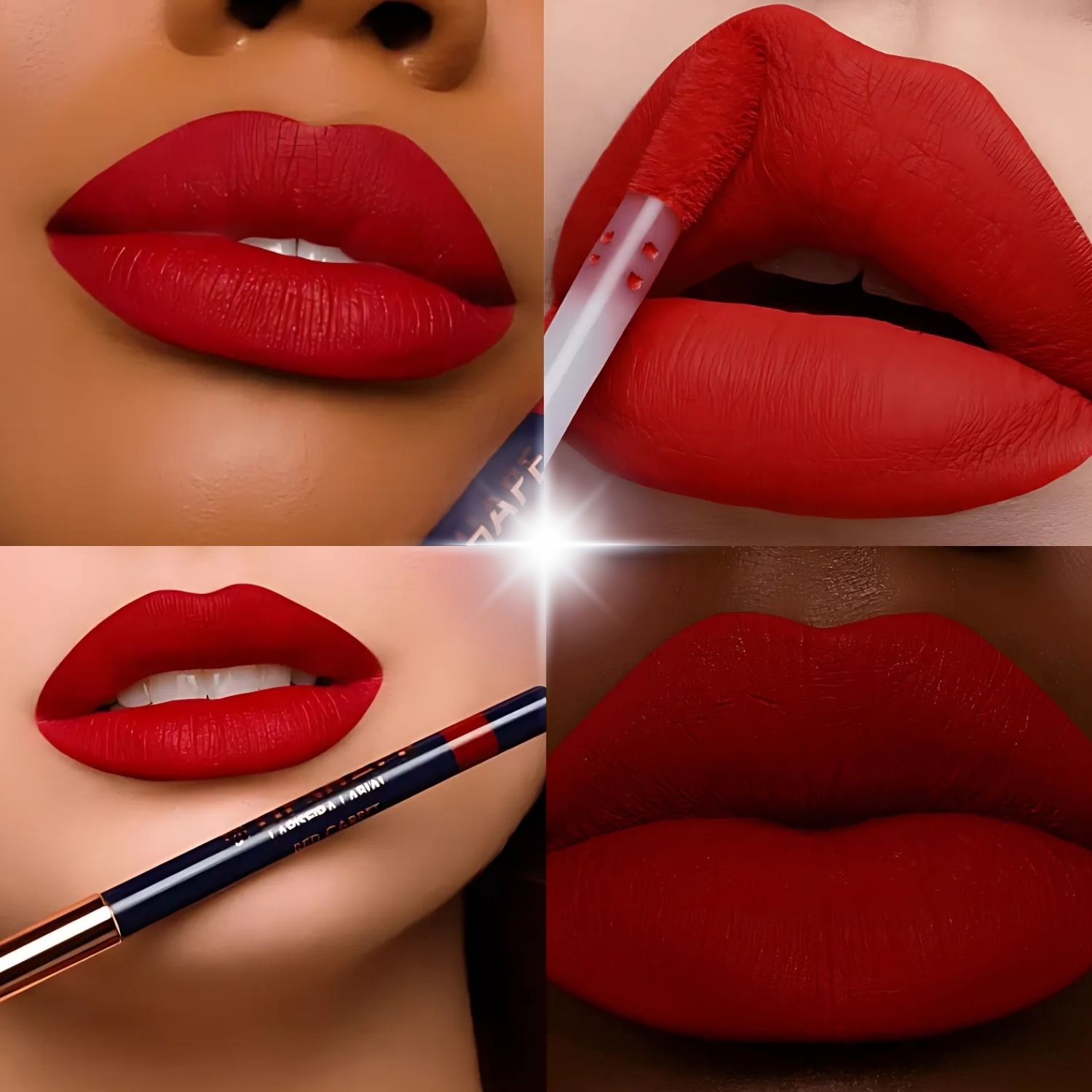 Kit Bruna Tavares Bt: Batom Líquido Bruna e Lapiseira Labial Red