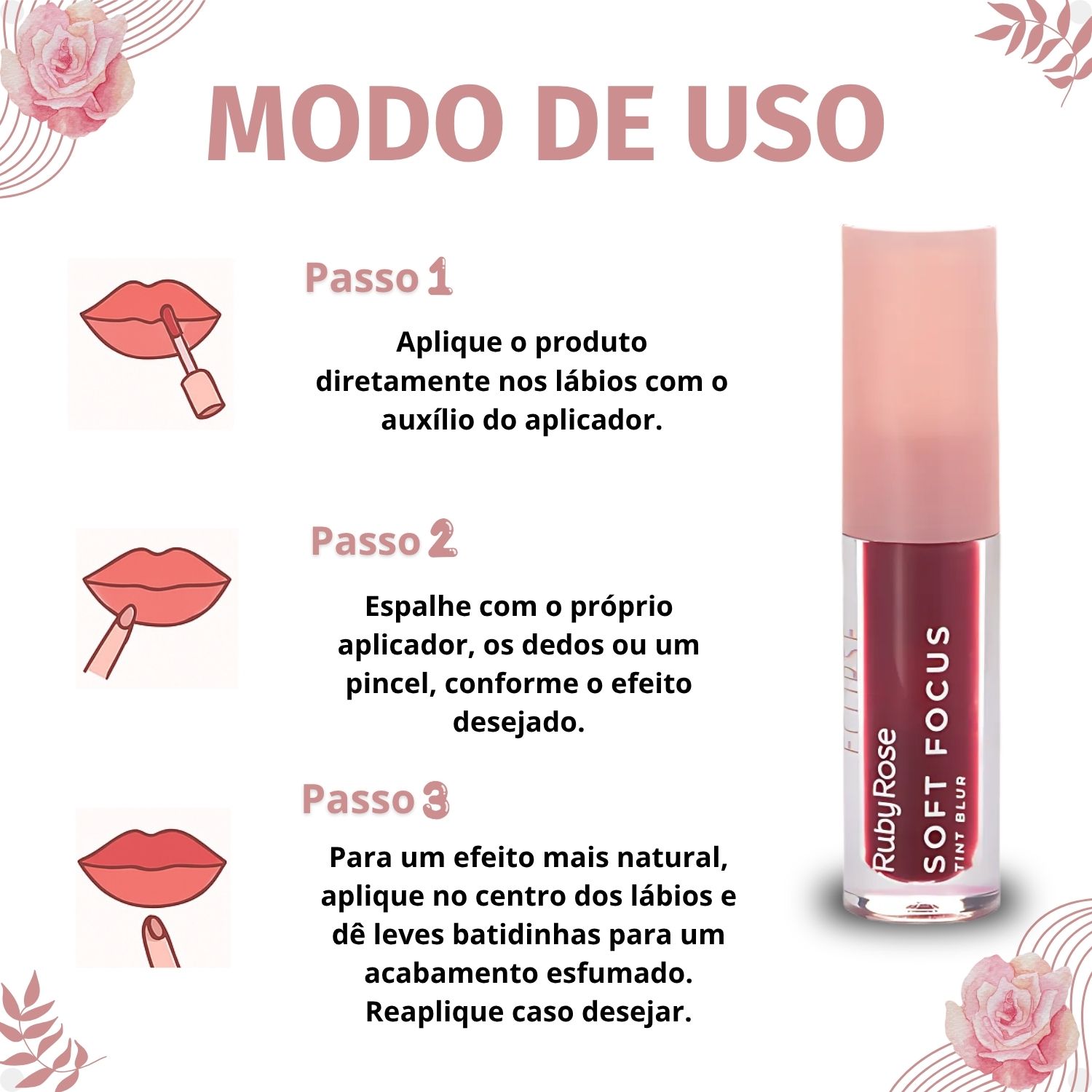 Tint Blur Ruby Rose Soft Focus Eclipse Hb-L6601-1 - Teruya