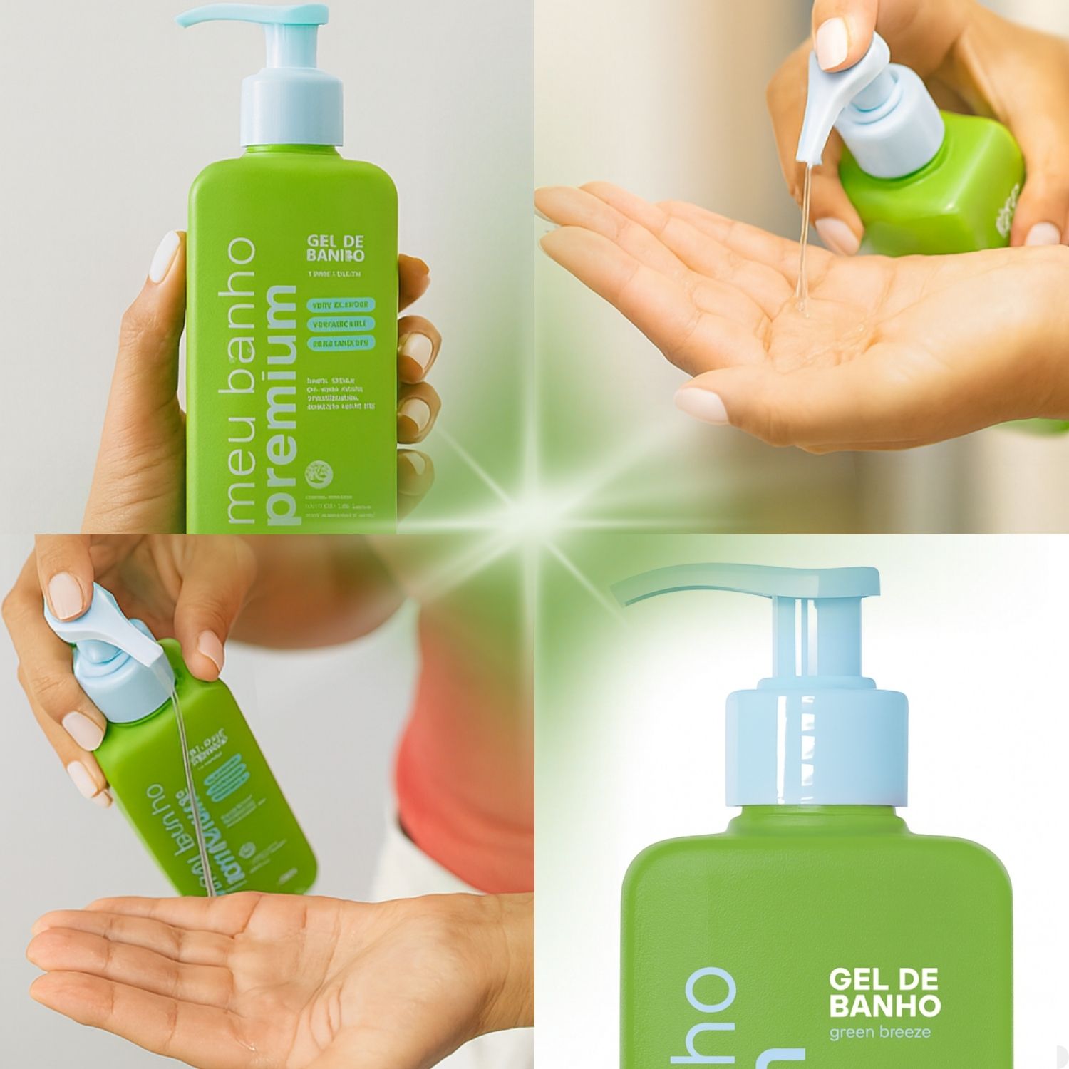 Gel de Banho LabPop by Labotrat Meu Banho Premium Green Breeze
