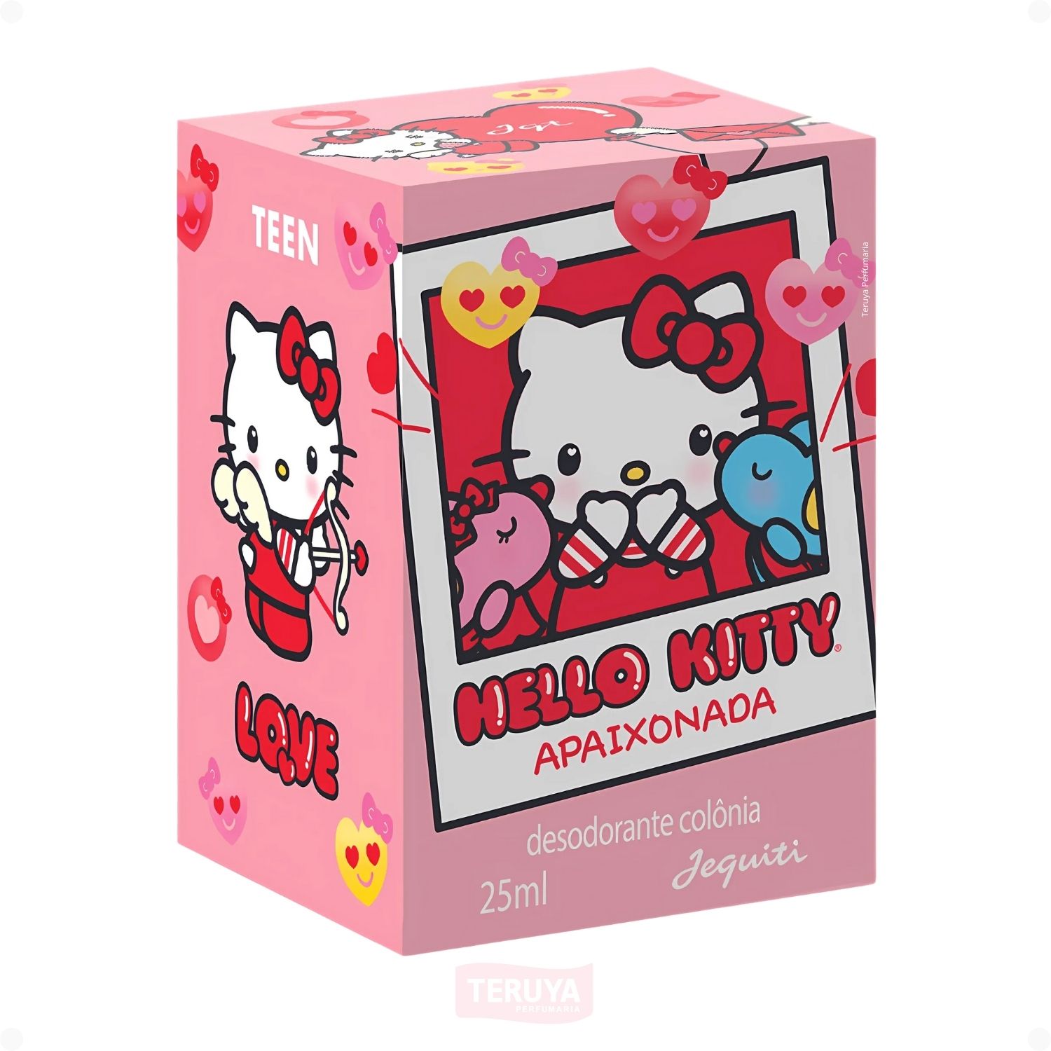 Desodorante Colônia Jequiti Teen Hello Kitty Apaixonada 25ml