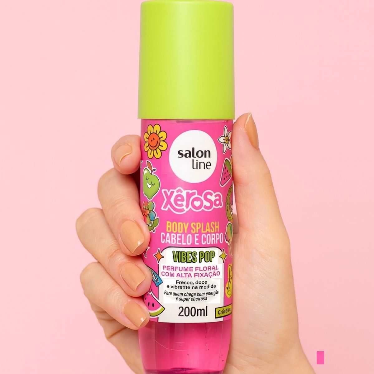 Body Splash Cabelo E Corpo Salon Line Xêrosa Vibes Pop 200ml