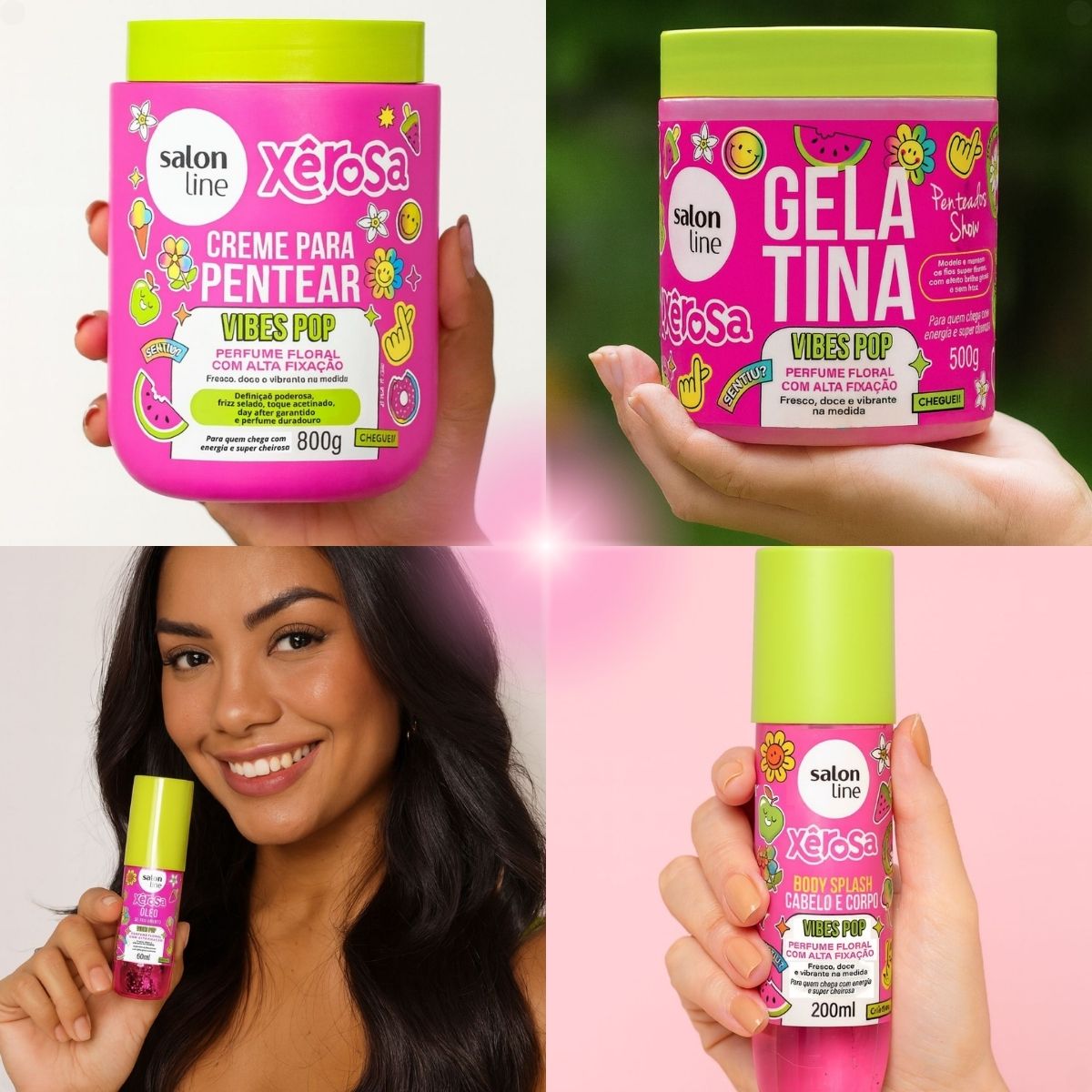 Kit Salon Line Xêrosa Vibes Pop Completo - Teruya - Cosméticos e