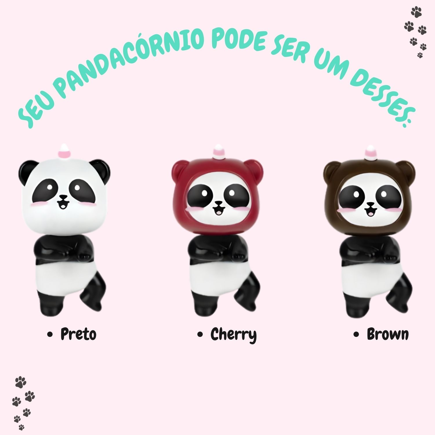 Baby Pandacórnio Vizzela Colecionável Surpresa - Teruya