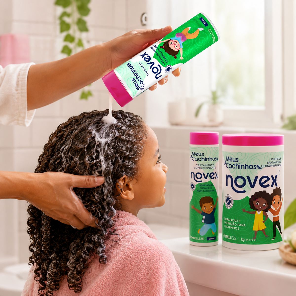my's 美容液 9本セット No.15 No.23 No.8 Kit Novex Meus Cachinhos 3abc: Shampoo e Tratamento Condicionante