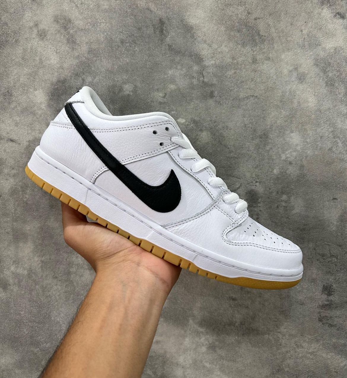 Nike SB Dunk Low Pro ISO White Gum - SJ Sneakers Nike SB Dunk Low Pro ISO White Gum - SJ Sneakers