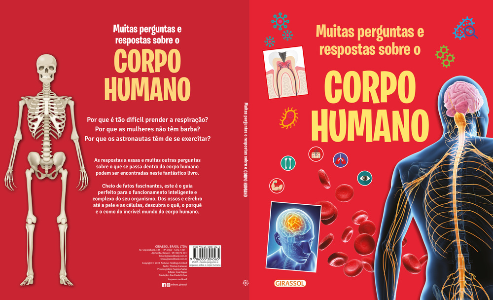 Muitas Perguntas E Respostas Sobre O Corpo Humano 9786555304565 - Myre