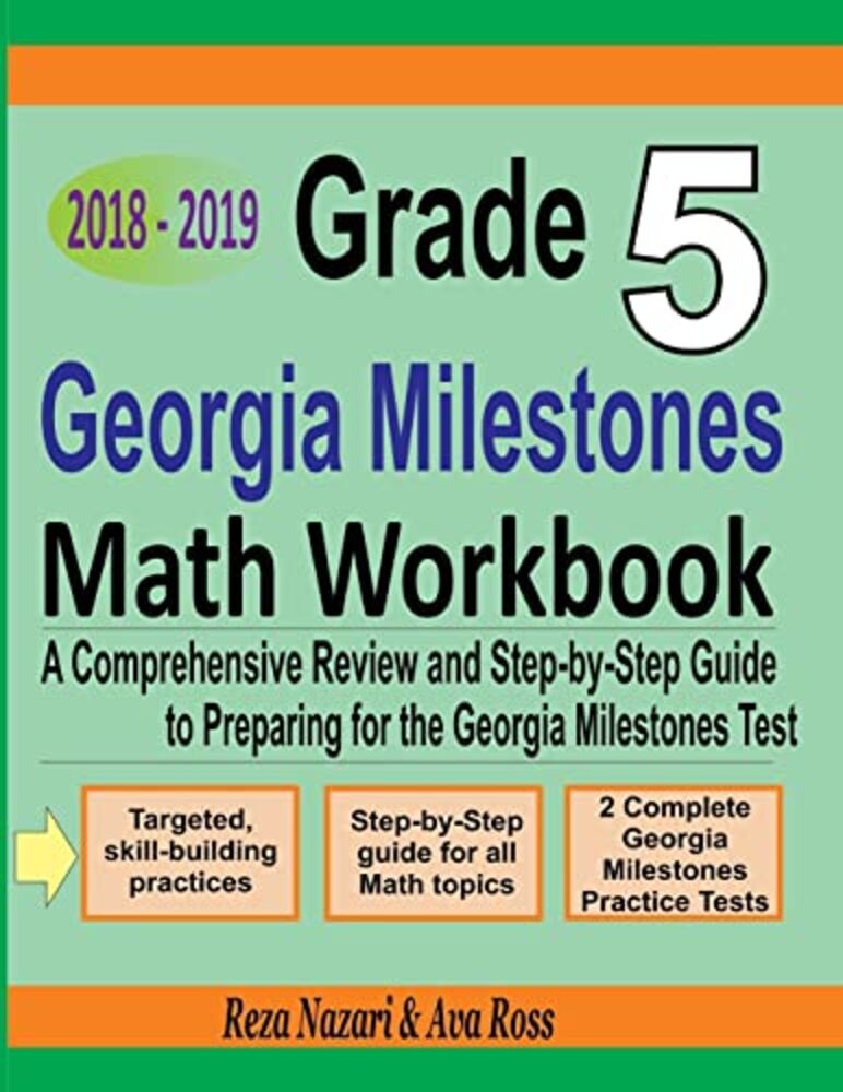 Grade 5 Georgia Milestones Assessment System Mathematics Workbook 2018 ...