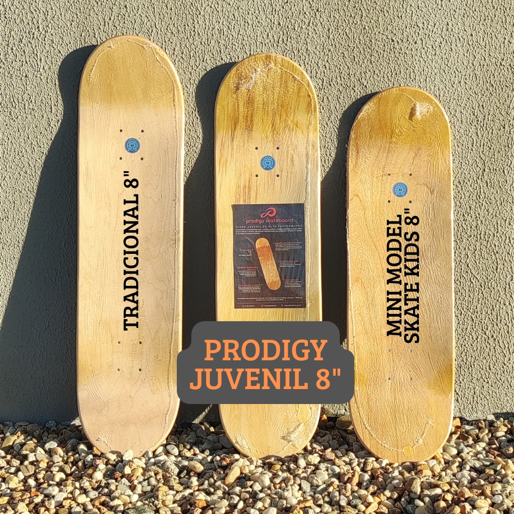 Shape de marfim modelo juvenil PRODIGY SKATEBOARDS Japan Bodyboard(01)