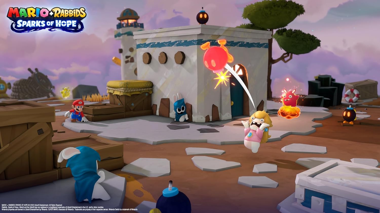Mario Rabbids Kingdom Battle & Mario Rabbids Sparks of Hope Switch Code ...