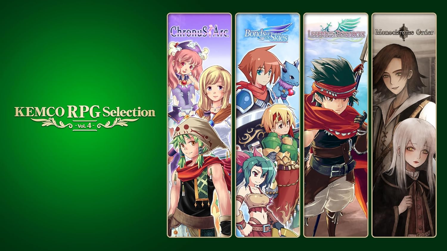 Kemco RPG Selection Vol 4 Switch Midia Fisica - GAMER HUT