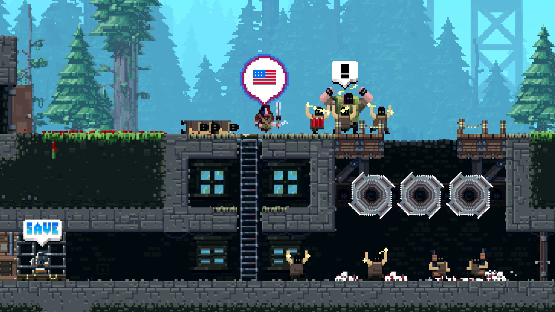 Broforce Switch Midia Fisica - GAMER HUT