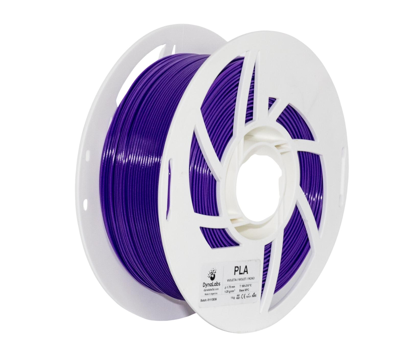 Filamento PLA DynaLabs 1.75mm 1Kg Roxo - DOCTOR 3D