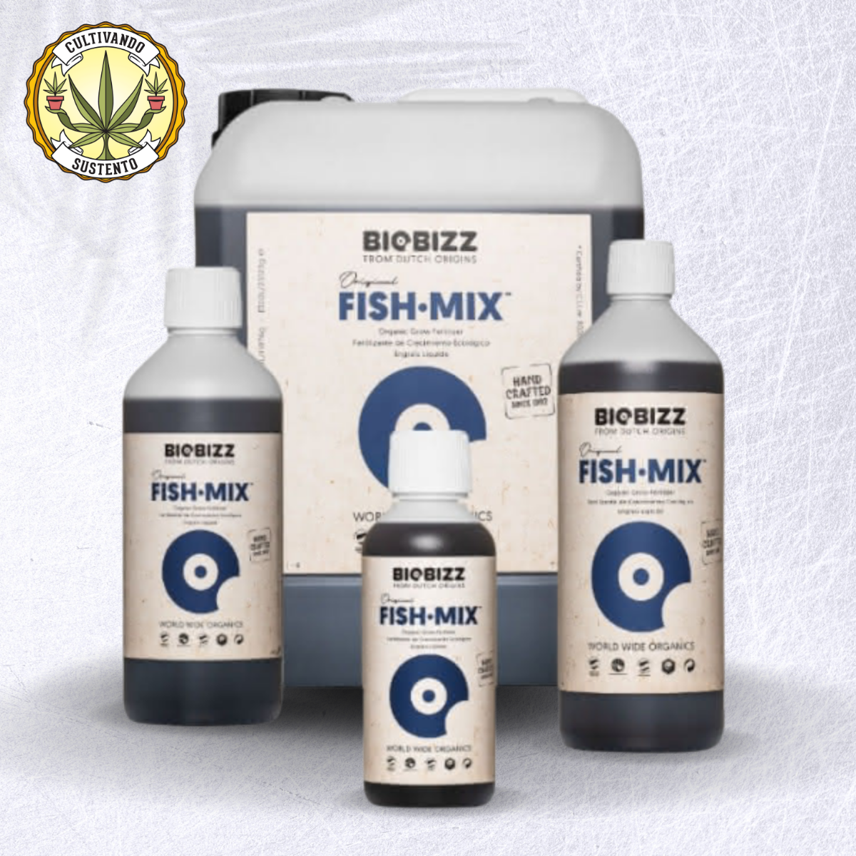 Bio Fish Fertilizante Orgânico Biobizz Fish Mix 10 Litros - Cultivando Sustento ...