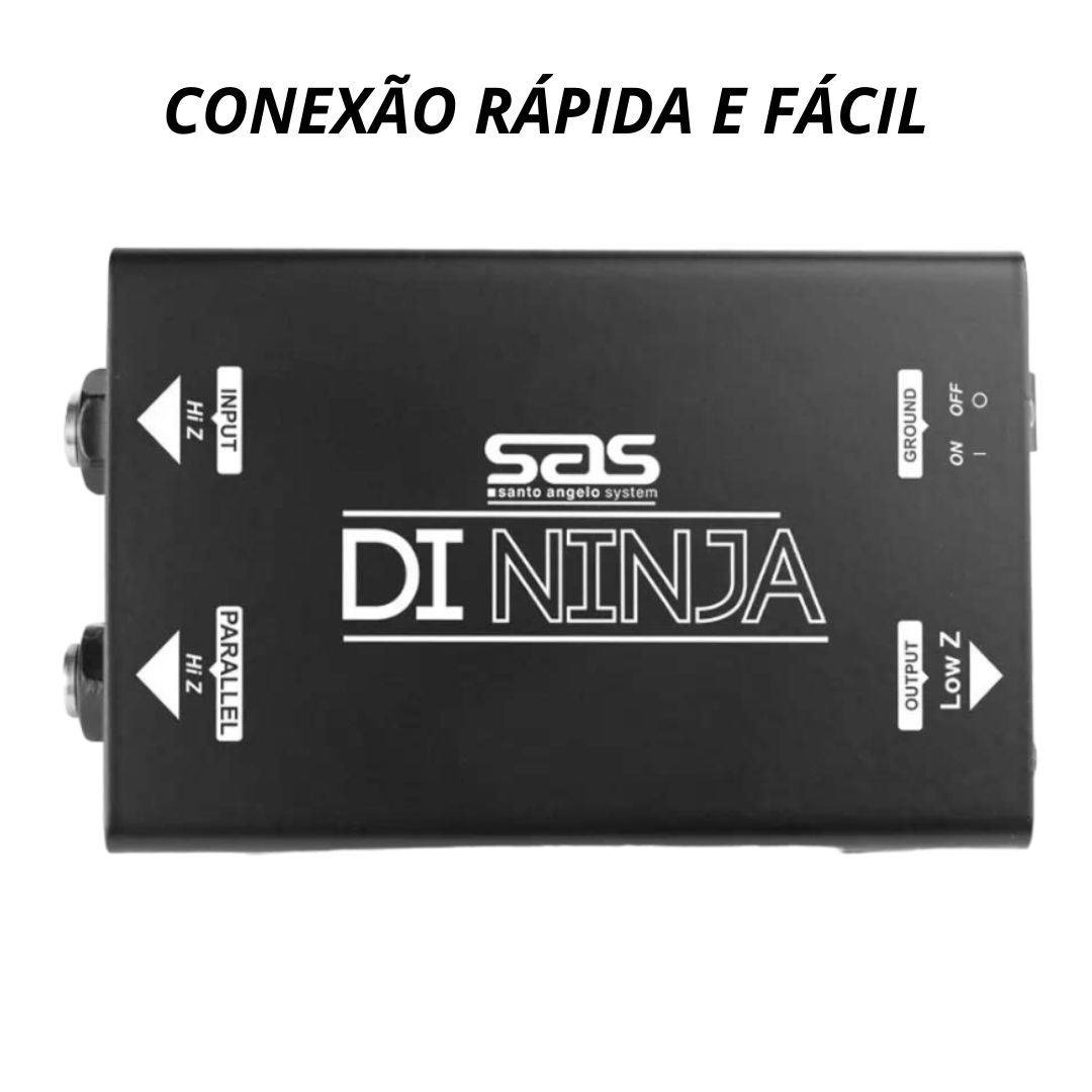 Direct Box Santo Angelo Passivo Ninja Canal Chave Ground - Kalifa