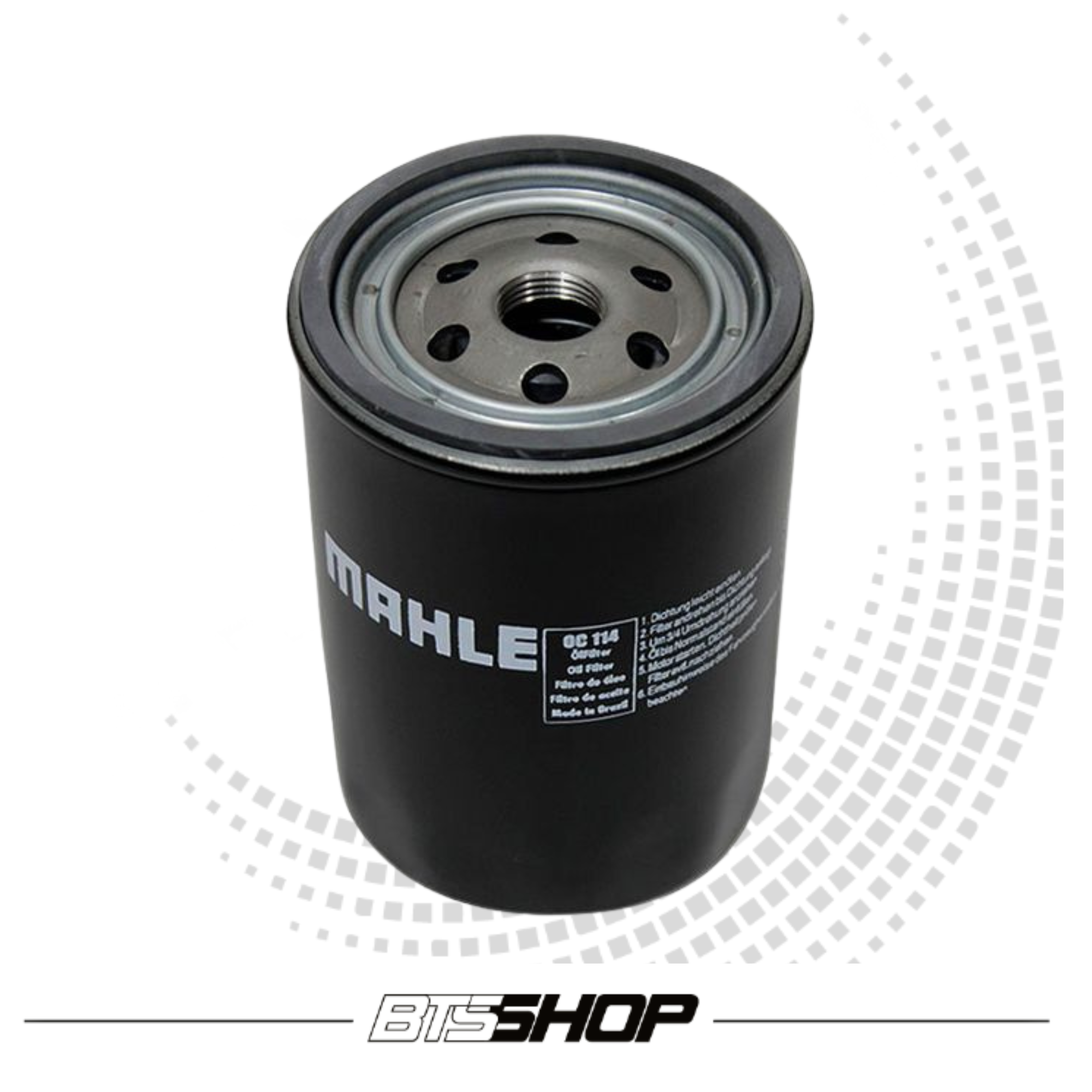 Filtro De Óleo Mahle Opala 6 Cilindros 70-92 - BTSSHOP