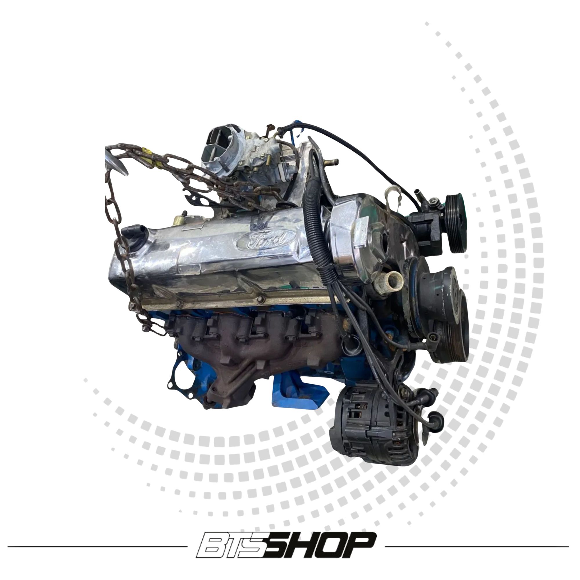 Motor e Embreagem Original Ford Maverick 4cc 2.3L OHC - BTSSHOP