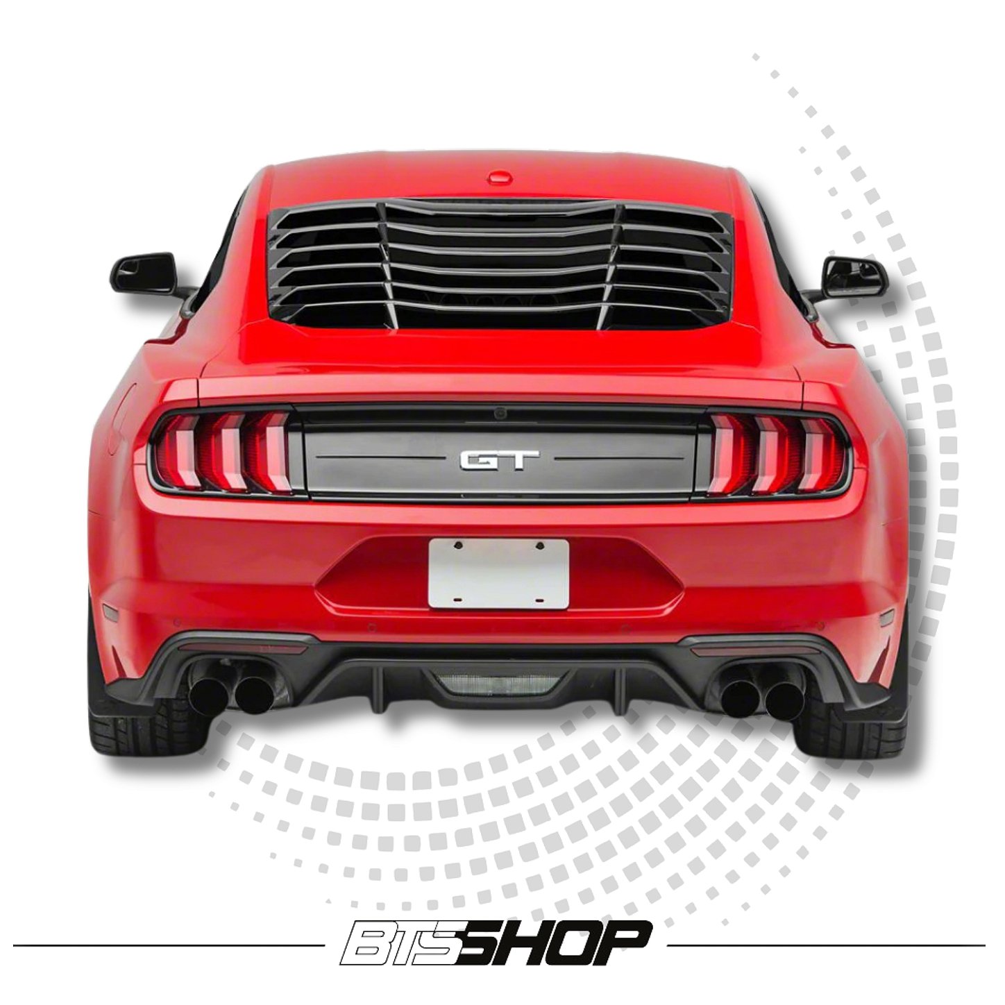 VENEZIANA VIDRO TRASEIRO MPCONCEPTS FORD MUSTANG 2018-2026 - BTSSHOP