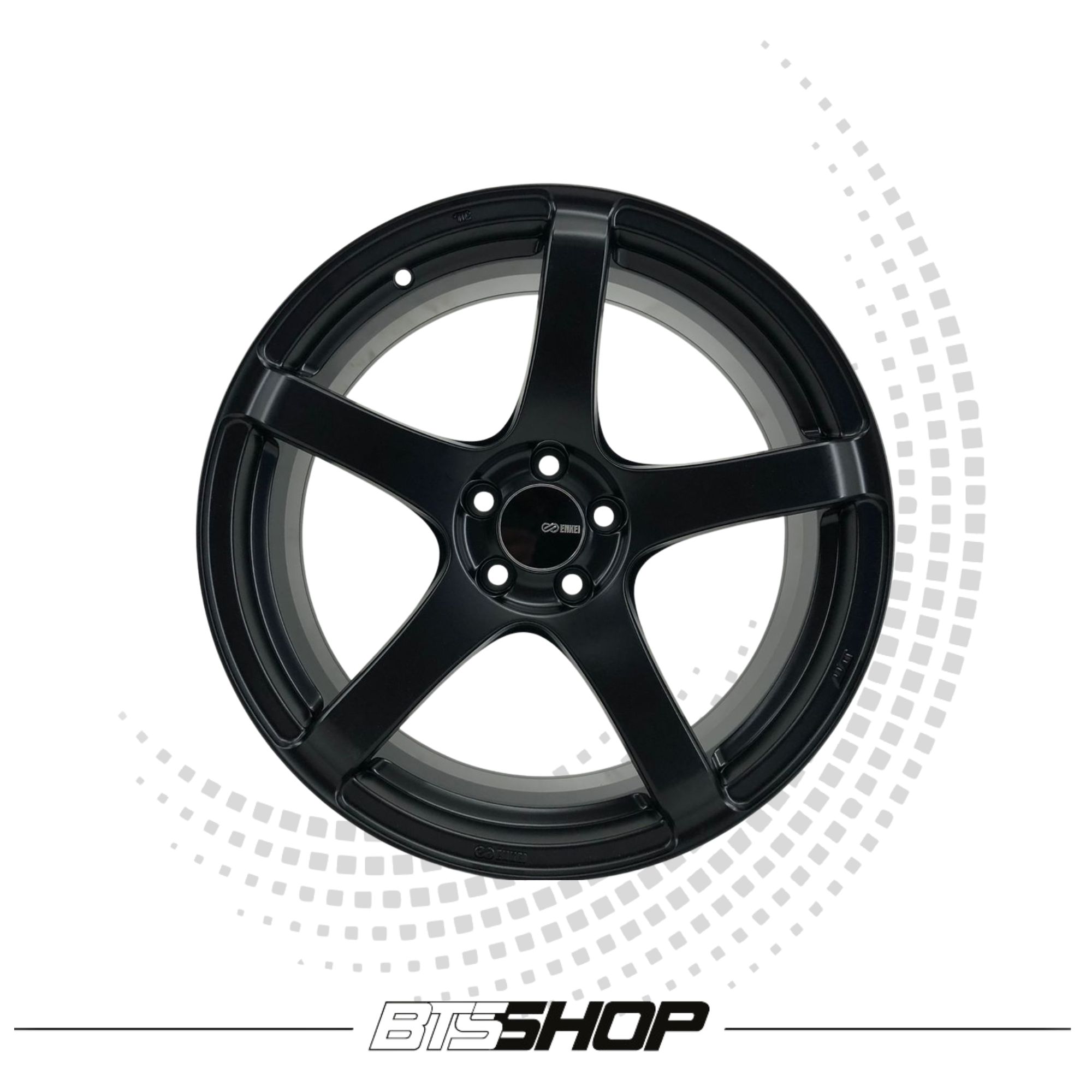 Roda Aro 18 Tala 8 5x100 Enkei Kojin Matte Black (Jogo) - BTSSHOP