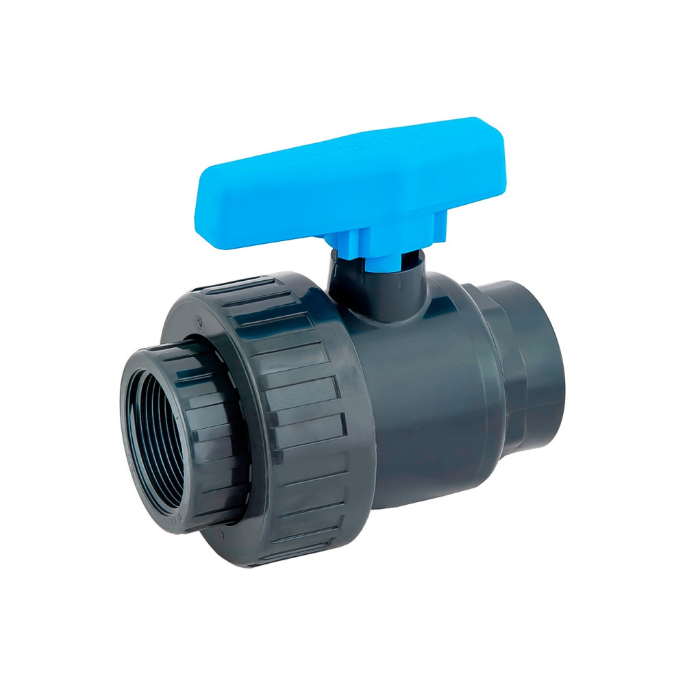 Valvula De Esfera Rosca PVC-U - 2'' Femea - Aqua Plastic | Tubos ...