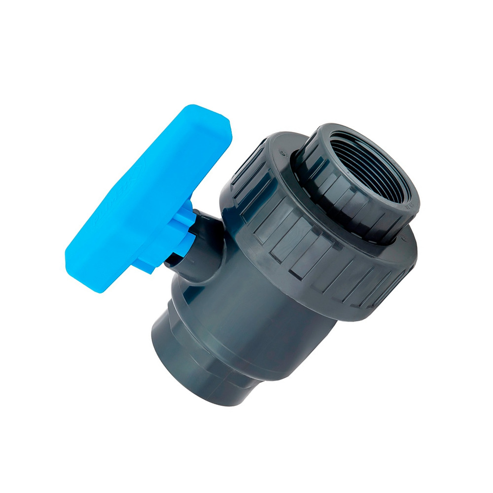 Valvula De Esfera Rosca PVC-U - 2'' Femea - Aqua Plastic | Tubos ...