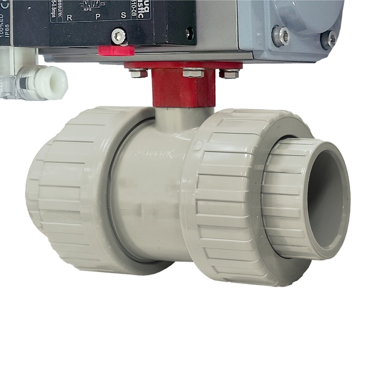 Válvula de Esfera PP-H PN10 P/ Atuador TEFLON-EPDM 25mm Solda - Aqua ...