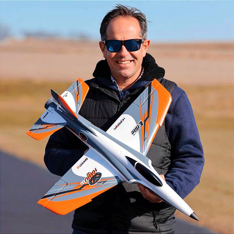 E-flite Habu SS 50mm EDF BNF Basic - Avion à Réaction RC Avec SAFE - Entraîneur EDF Facile - Vol Haute Performance
