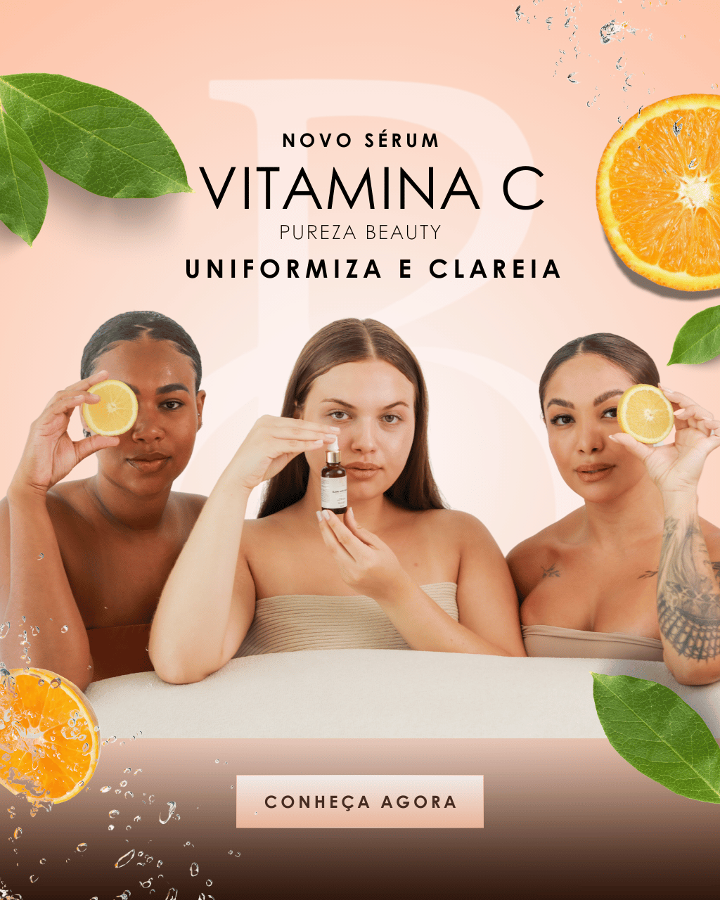 Serum Hidratante Facial Vitamina C - Pureza Beauty - pureza beauty