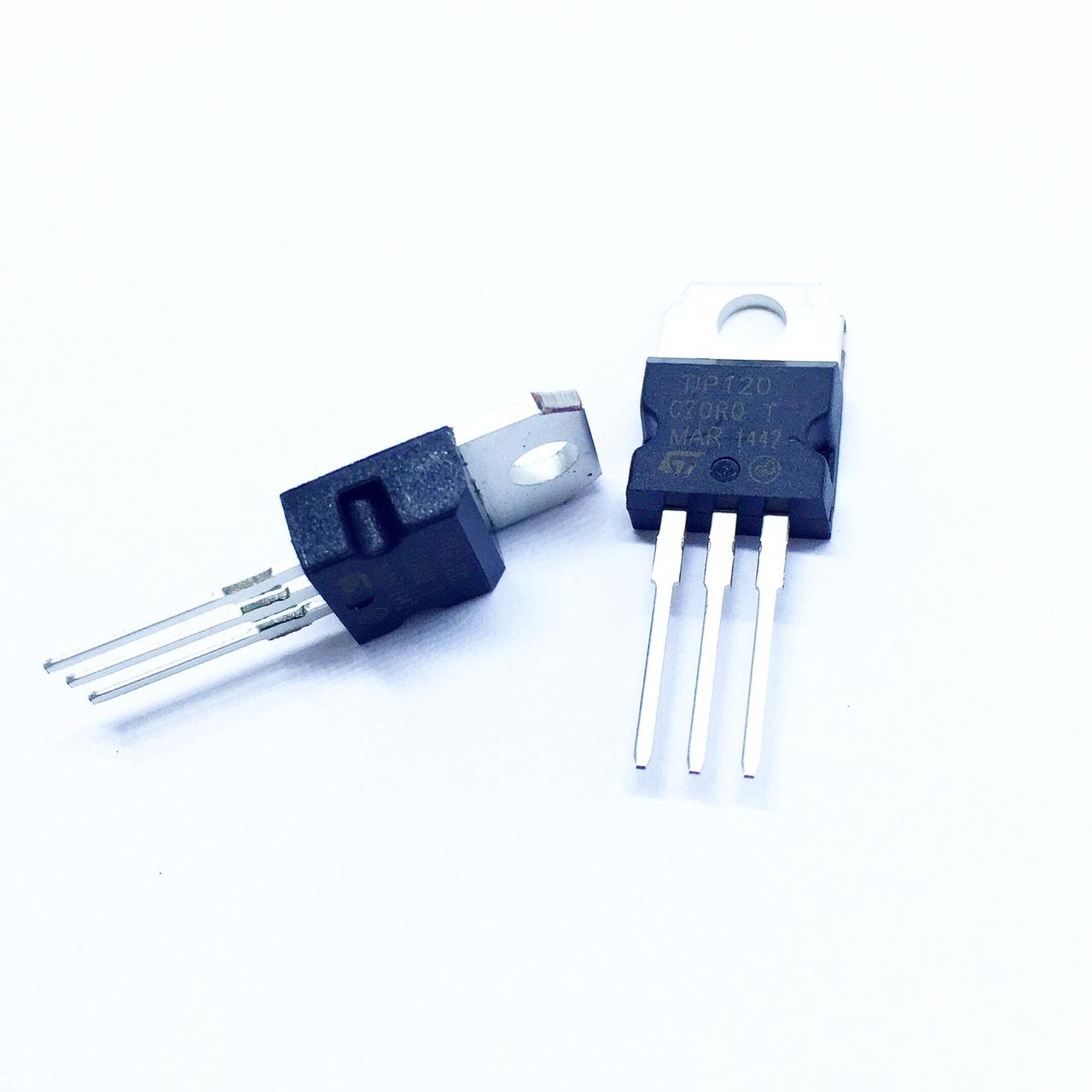 Transistor St ST TIP120 – Transistor de Potência NPN Darlington 60V 5A Encapsulament ...