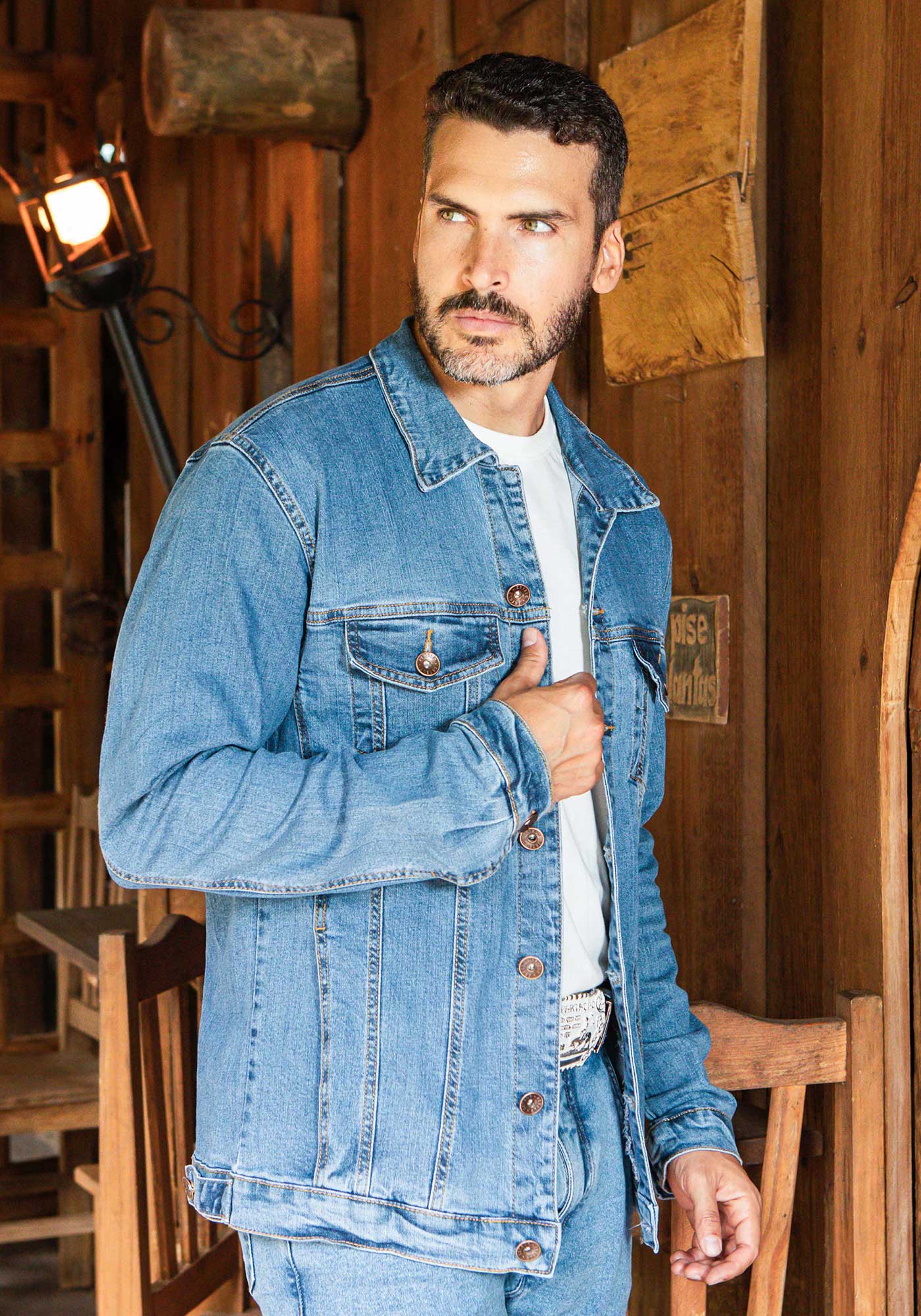 Deals Jaqueta Jaqueta Jeans Wrangler Masculina Jaqueta Jeans