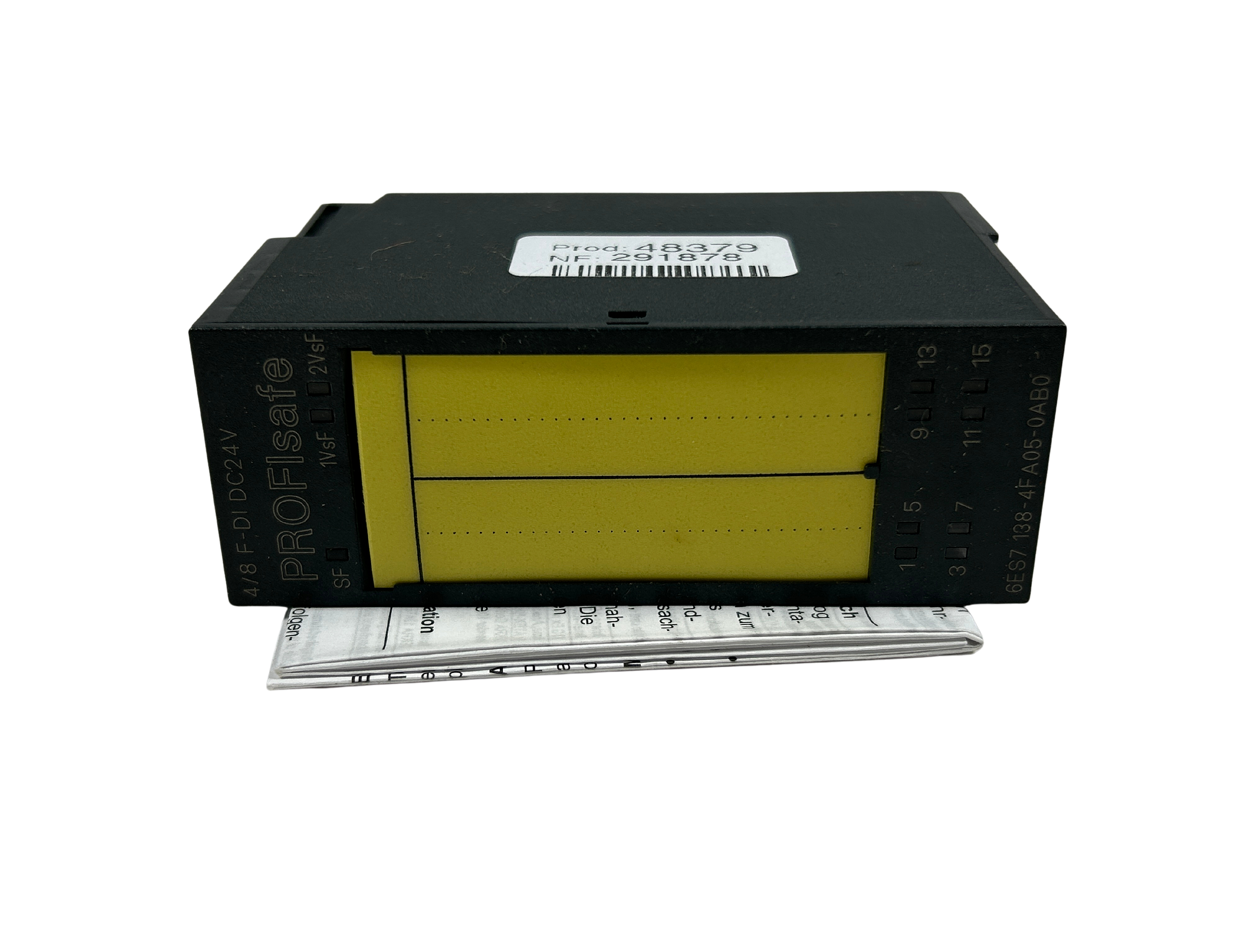 Profisafe Cpu Module Módulo 4/8 F-di Profisafe 6es7138-4fa05-0ab0 Siemens - Queima Estoque ...