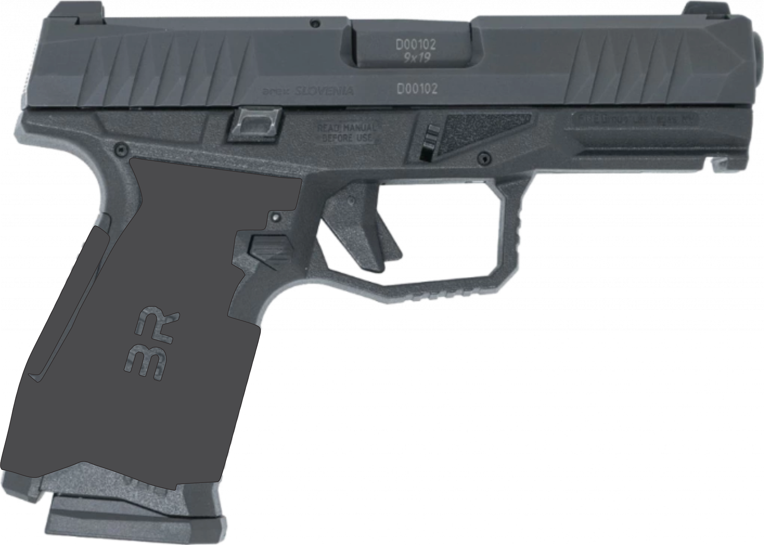 Grip esportivo para AREX REX DELTA e Delta Gen.2 M - BRGRIPS