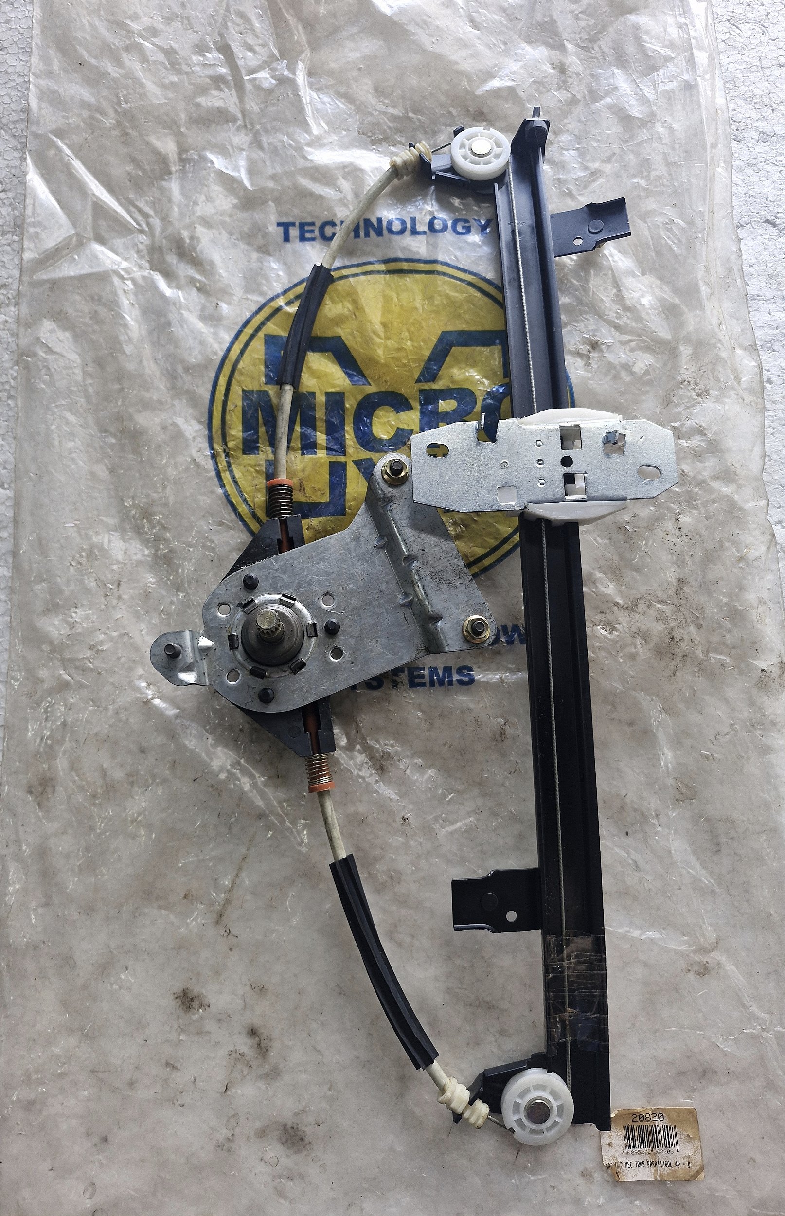 Maquina Vidro Mecanica Traseiro Lado Direito Gol Parati G2 G3 G4 ...