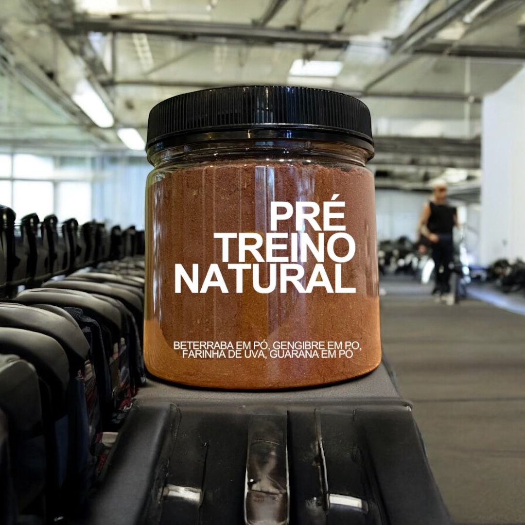 Pré-treino Natural Mix Fit 250g - Empório Mix Fit Saudável