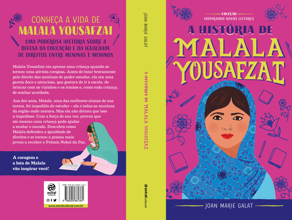 A Historia De Malala Yousafzai 9786555661361 - BestBook