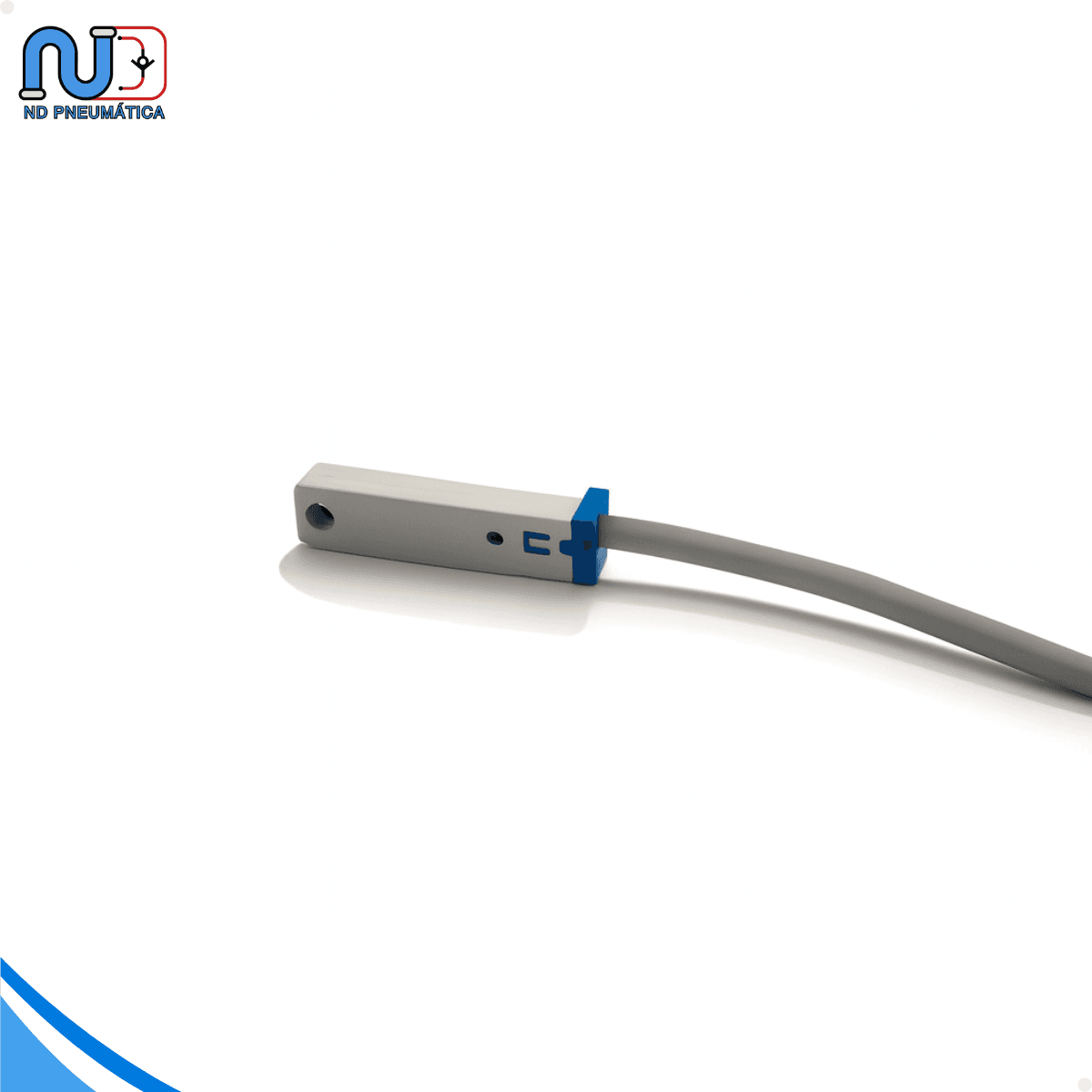 Sensor Magnético Reed 2 Fios com LED – 5‑240 V Cilindro - Nd Pneumatica