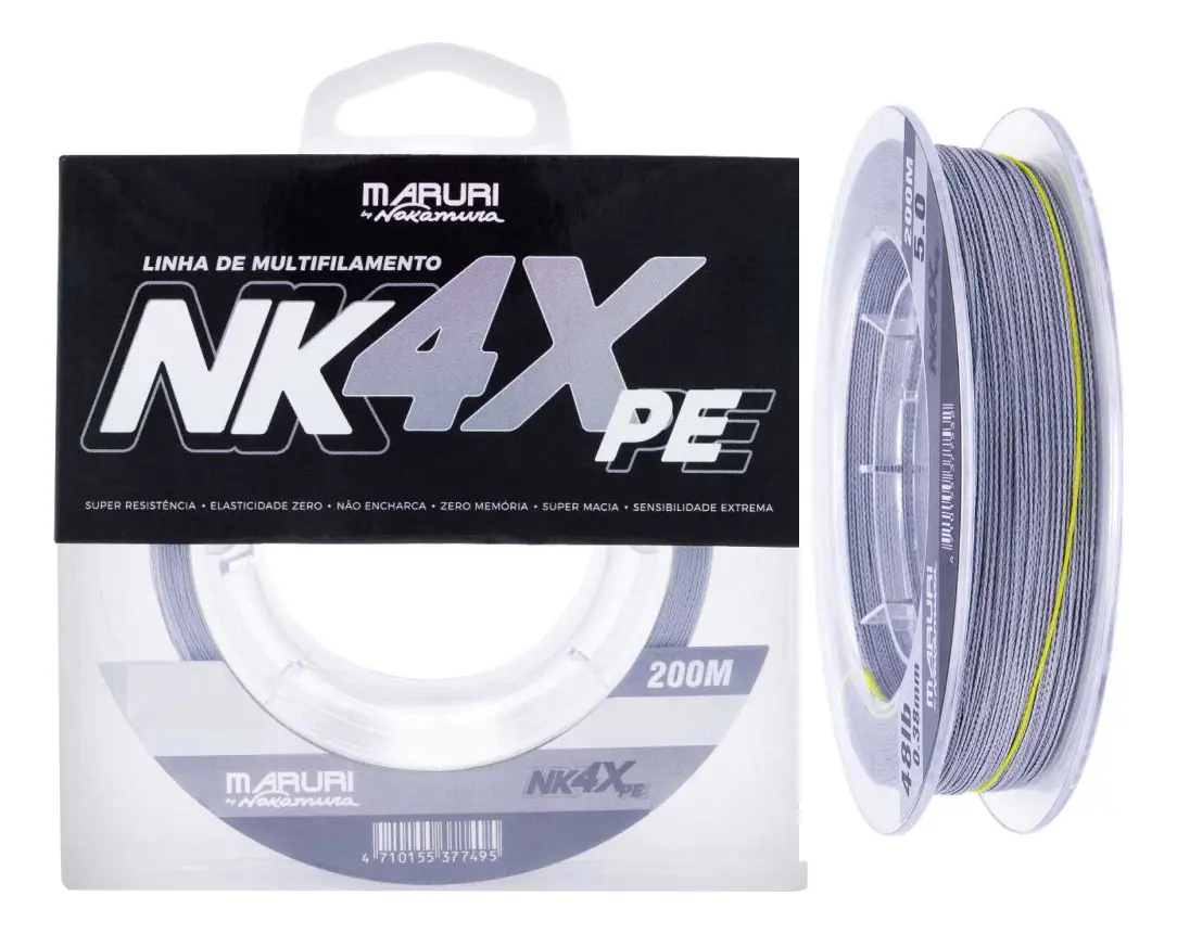 Linha Maruri Mult NK 4x 200m - MultiPesca Brasil