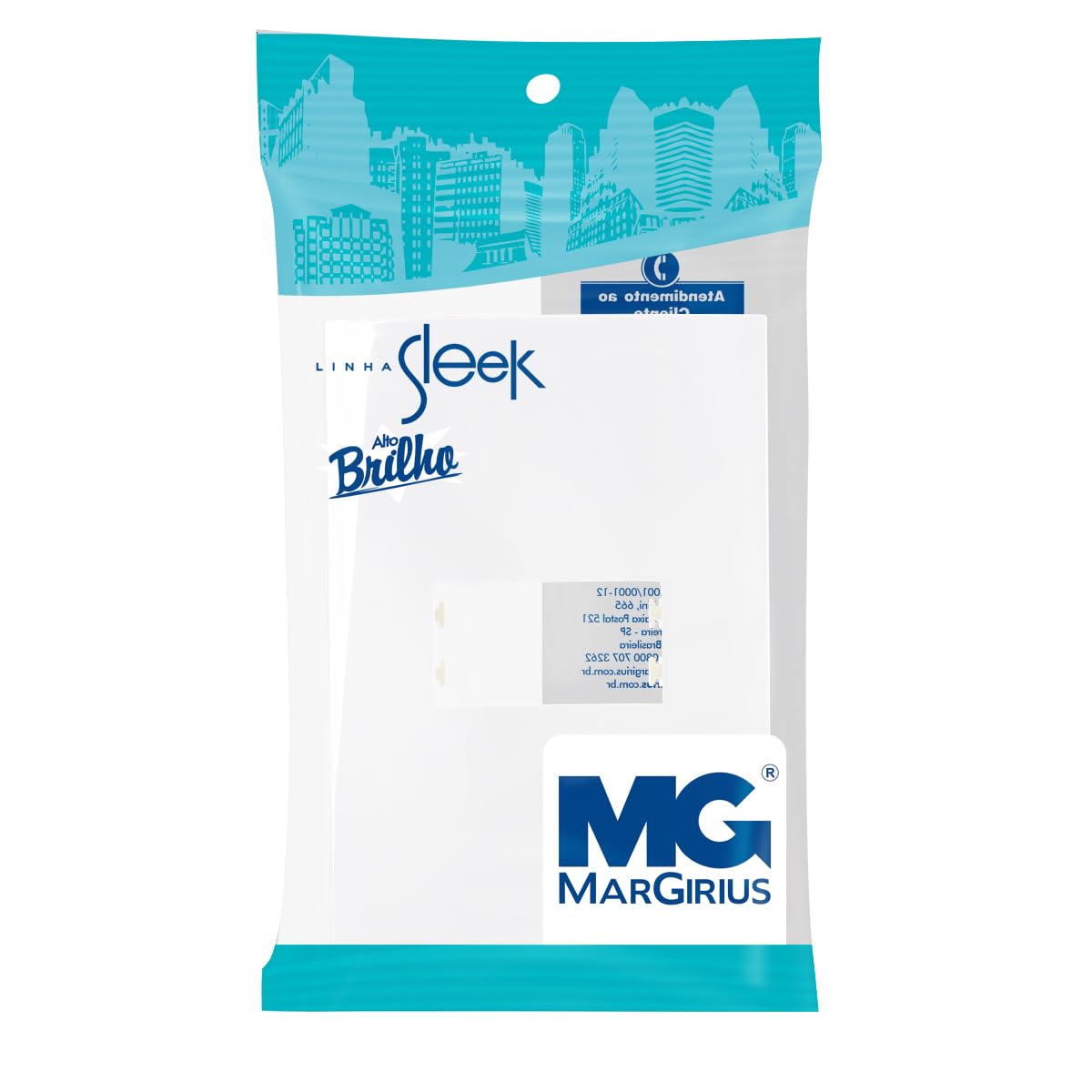 PLACA MARGIRIUS SLEEK 4X2 1 MÓDULO C/S PA016026 BRANCO 673161 - Center ...